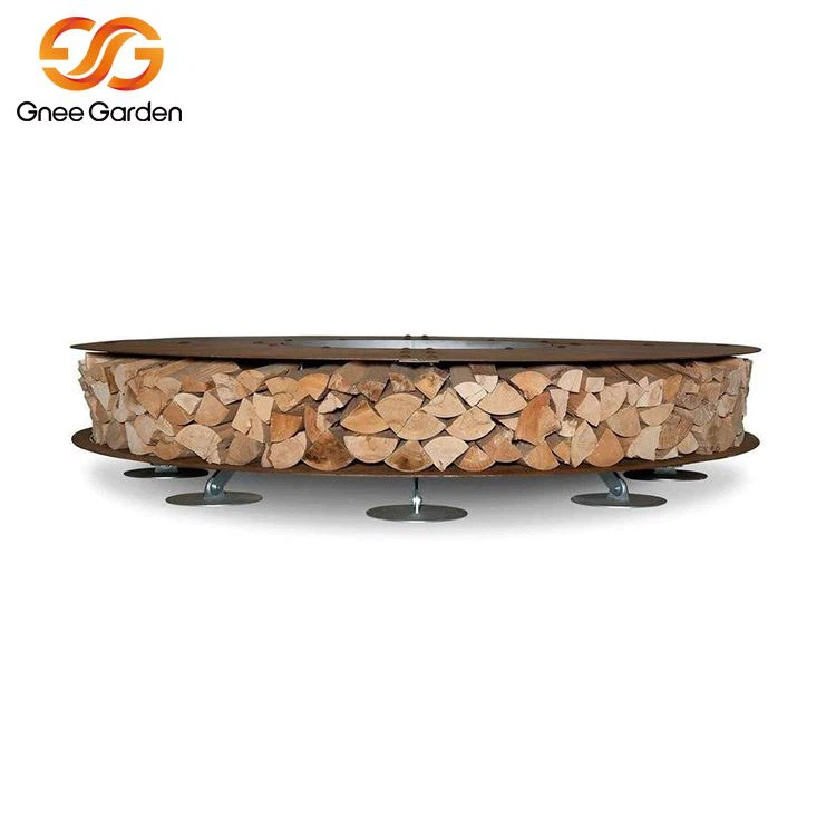 Mobiliário Urbano de Estrada em Aço Corten