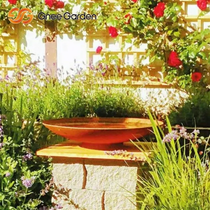 Corten Steel Fire Pit Eco-Friendly