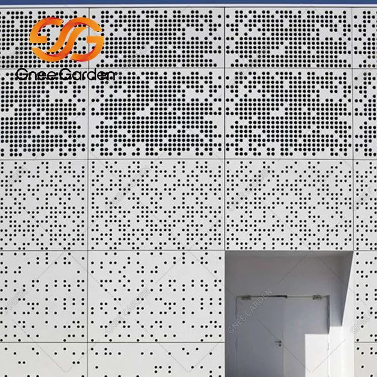 Parede de fachada de alumínio