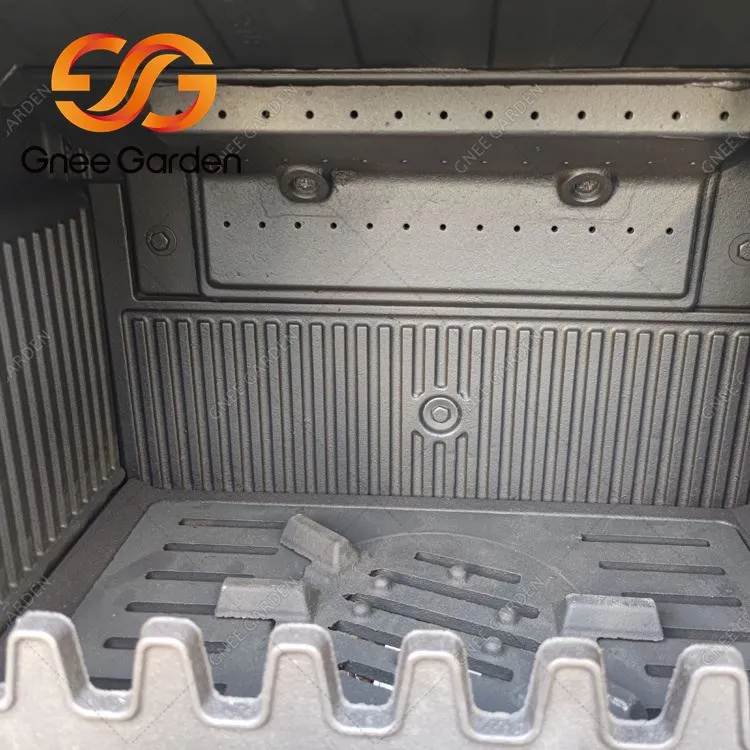 Lareiras de ferro fundido para aquecimento interno