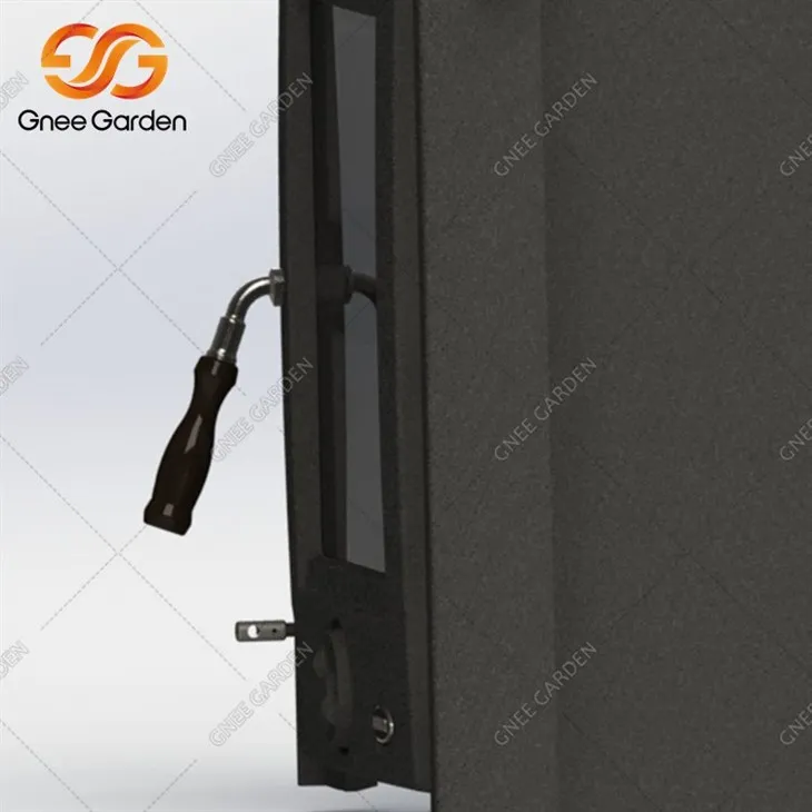 Cast iron wood stove