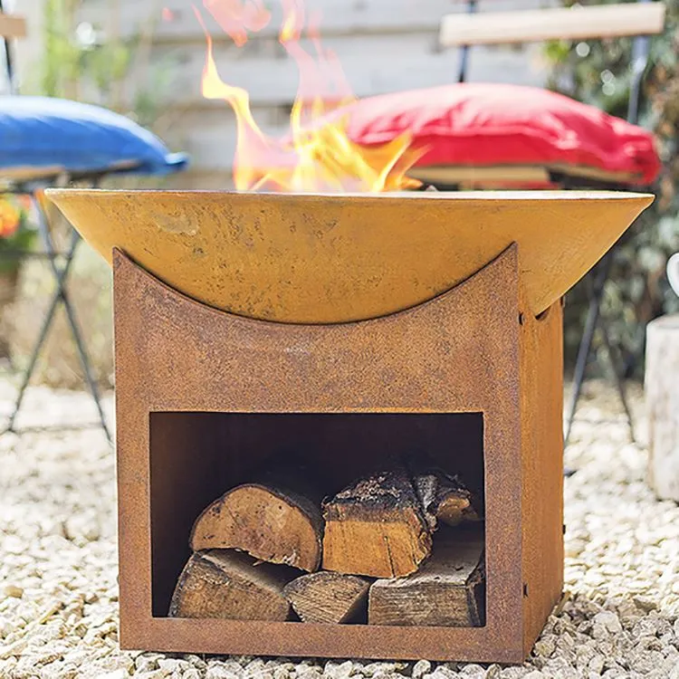 Fogueiras no quintal de Corten