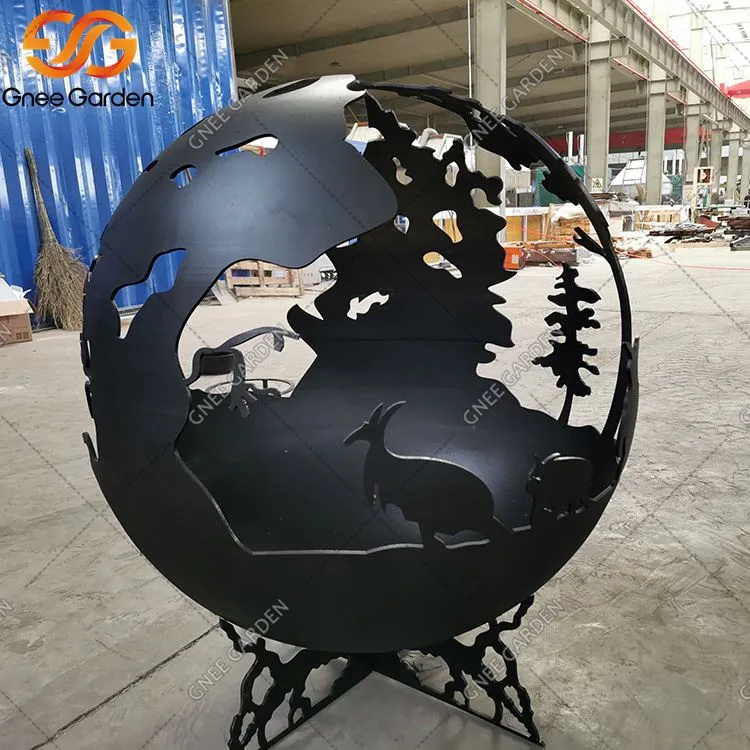 Bola de fogo para veado Corten