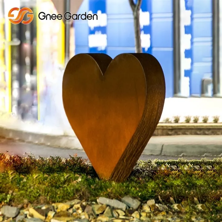 Caixa de correio de correio Corten metal