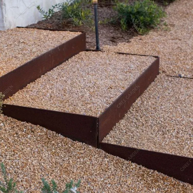 Escadas de jardim ao ar livre Corten