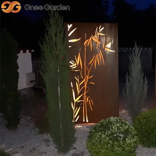 Painéis de tela corten