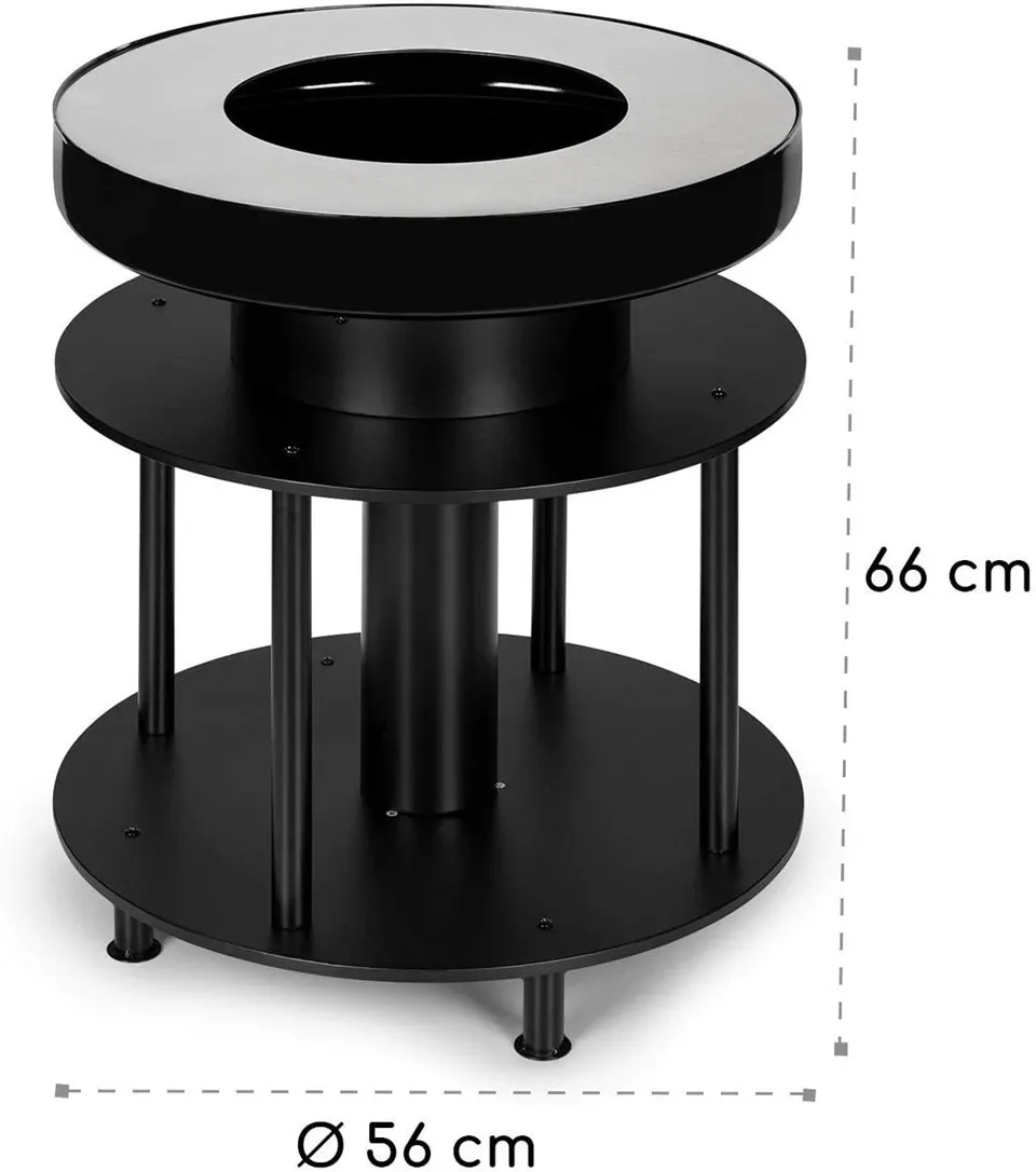 Churrasqueiras em aço Corten com cor enferrujada