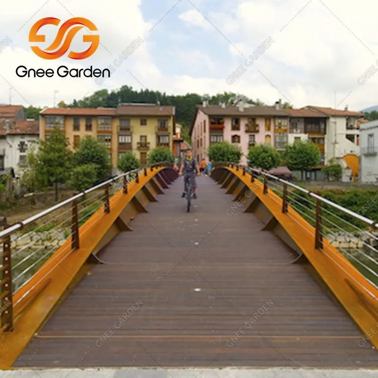 Pontes Contemporâneas em Aço Corten
