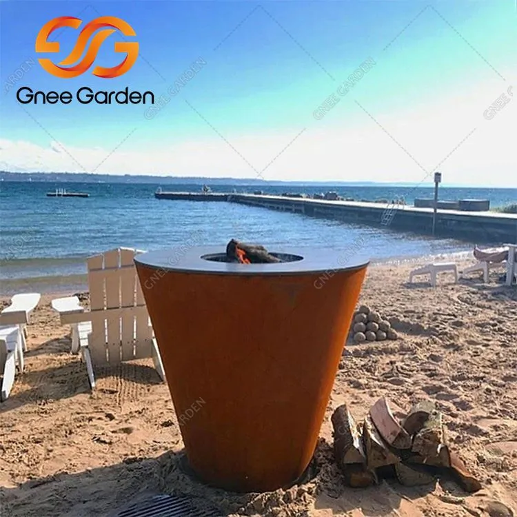 Churrasqueira em Aço Corten