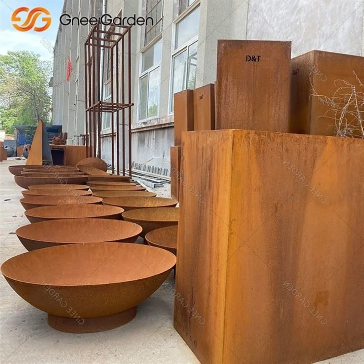 Corten Recurso atemporal Fire Pit Outdoor