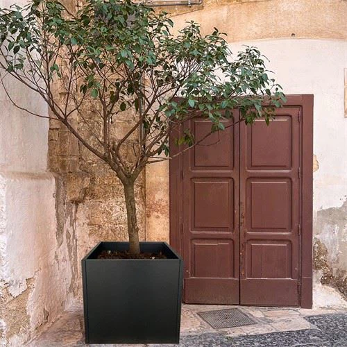 Custom Corten Steel Planter Garden Corten Steel Flower Pot