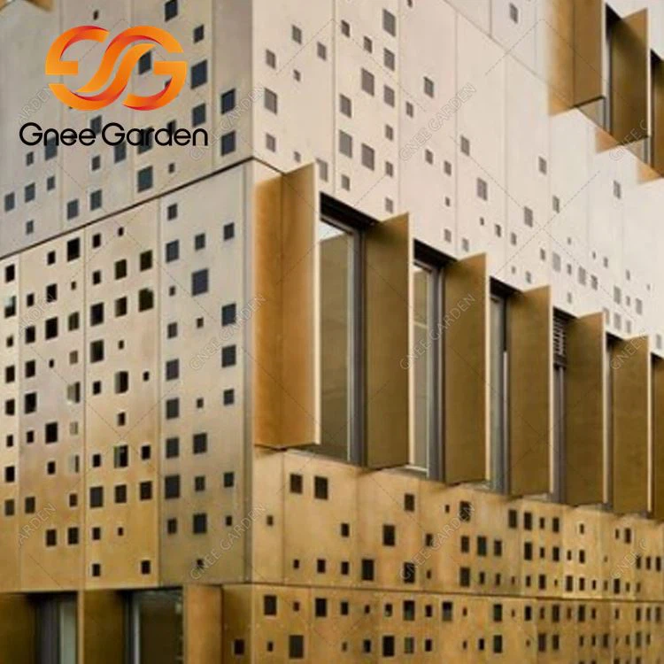 Edifício moderno personalizado de revestimento de parede externa