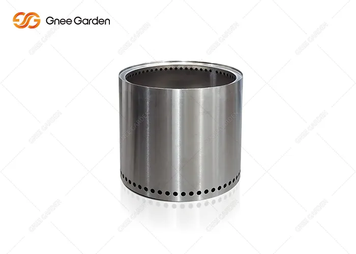 Fogueira decorativa de metal