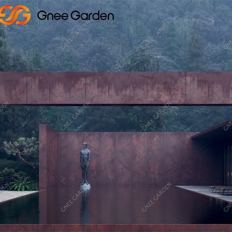 Exterior Removable Corten Curtain Wall