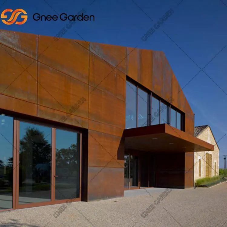 Parede de cortina de metal para decoração