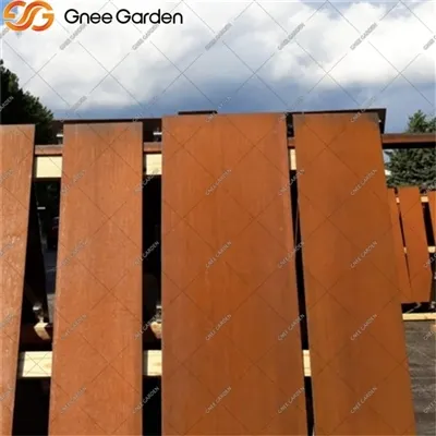Guia DIY para construir uma cerca de aço Corten