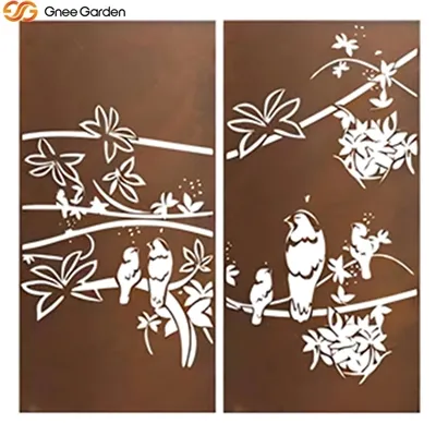 7 dicas para manter suas telas de aço Corten - Gnee Garden