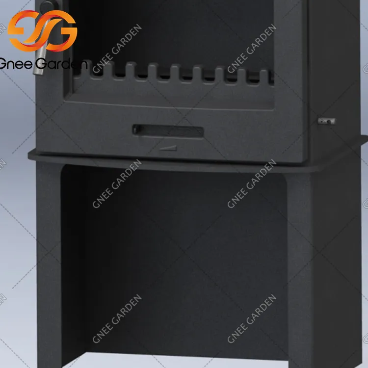 Fogões a lenha de ferro fundido para exterior