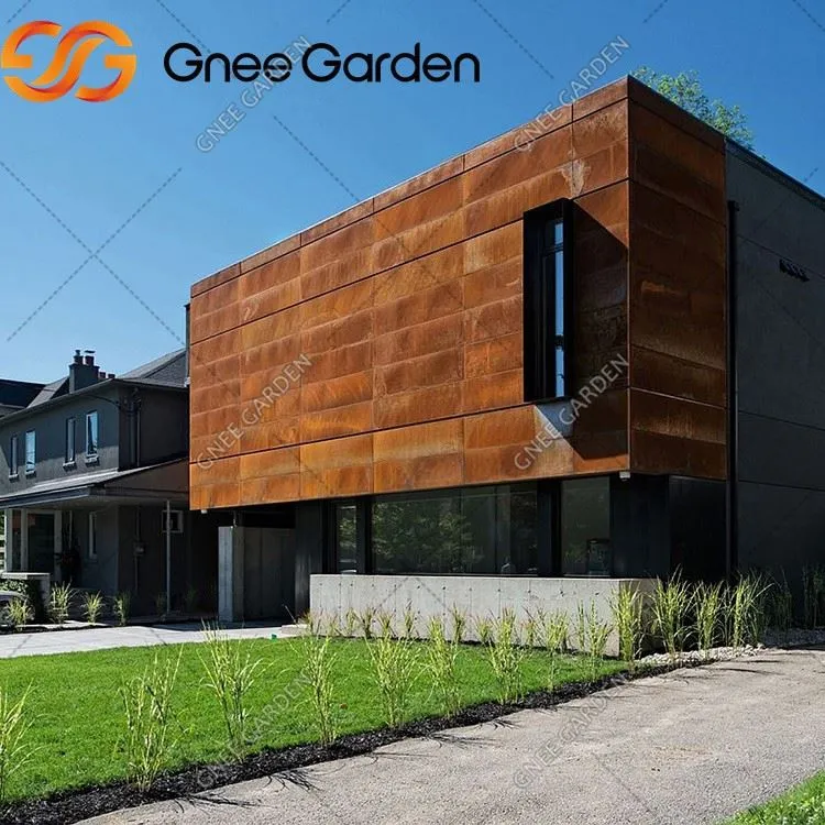 Residential Modern Corten Cladding Panel