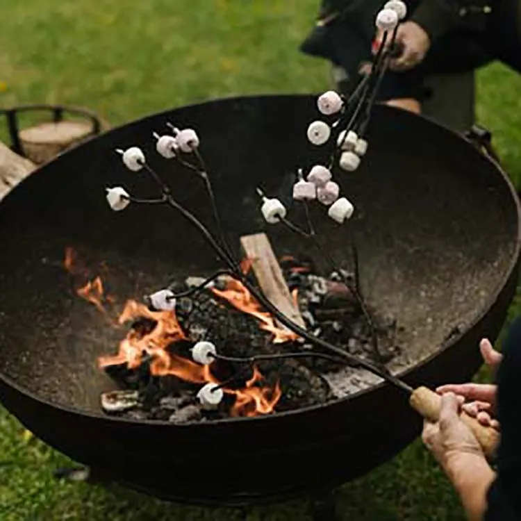 Rustic Metal Fire Pit