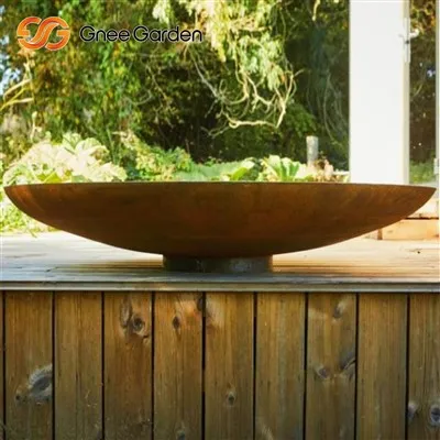 Corten Classic Fire Bowl Rustic Charm