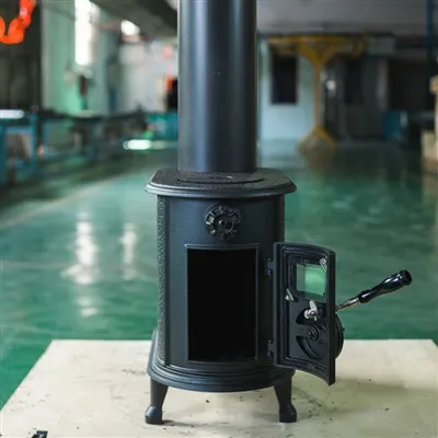 Aquecedor de madeira interno