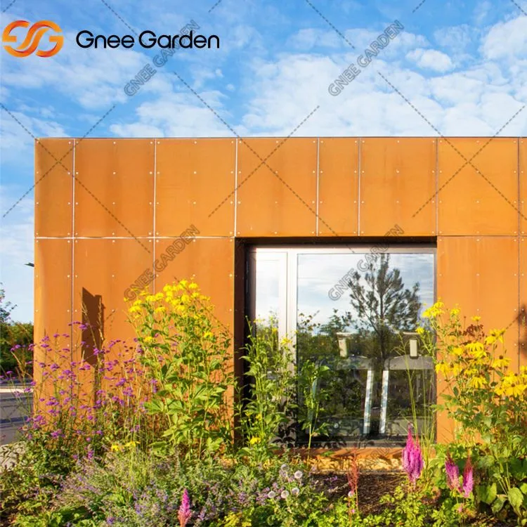 Painéis de fachada de aço para edifícios