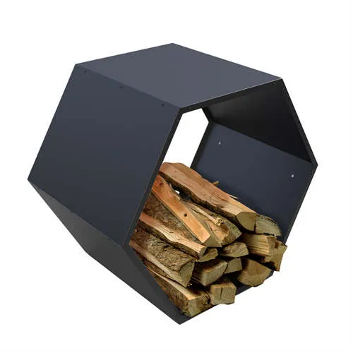 Cesta de armazenamento de lenha