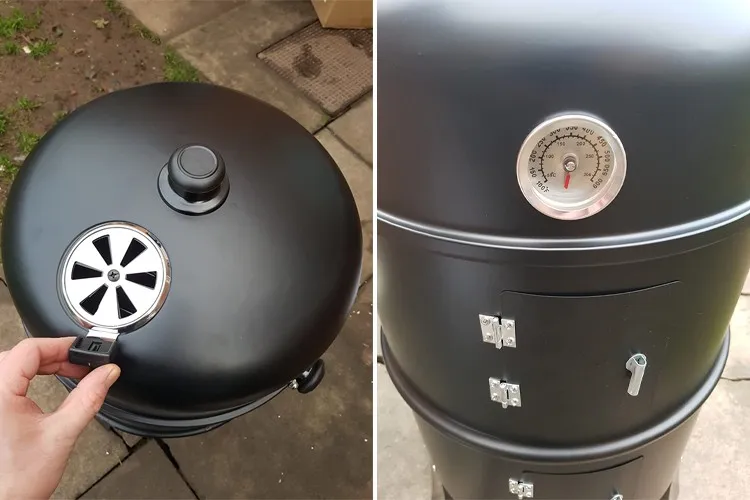 Weathering Steel BBQ Grill