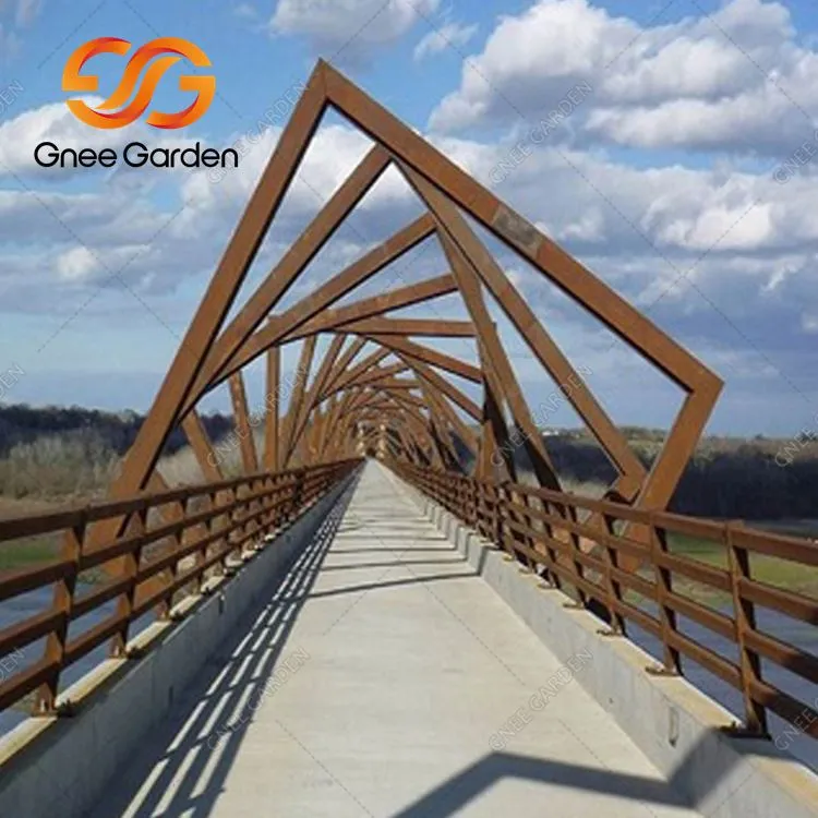 Ponte de aço resistente