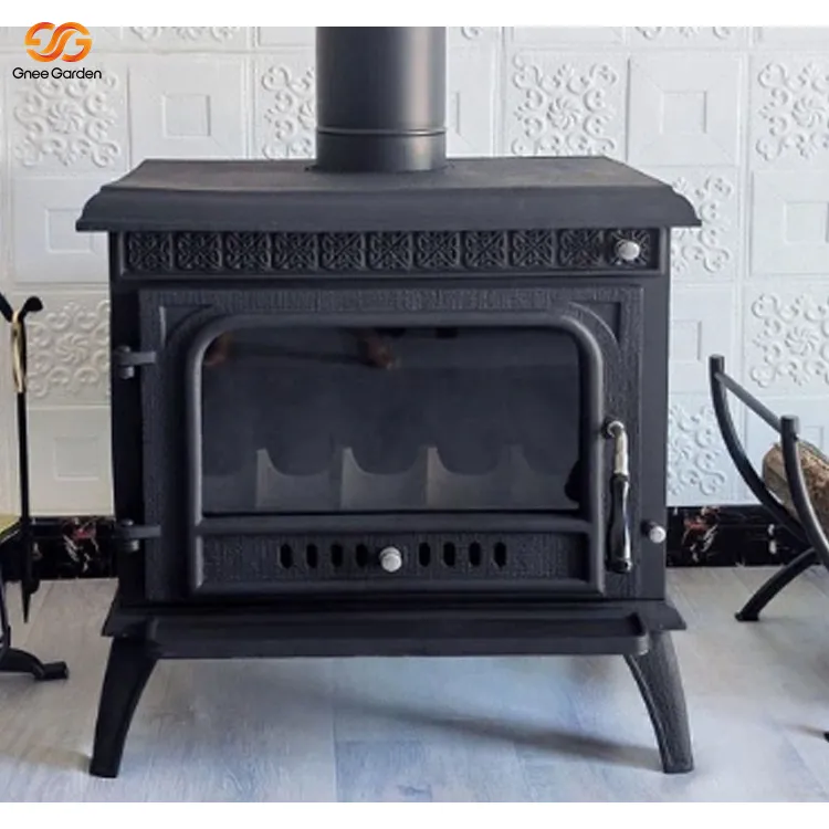 Lareira independente a lenha