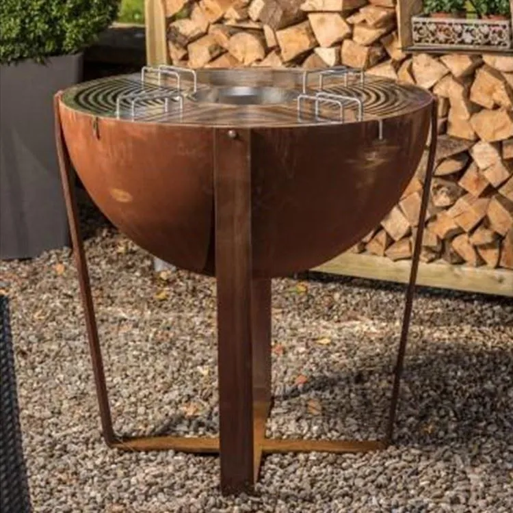 Wood Burning Grill Outdoor