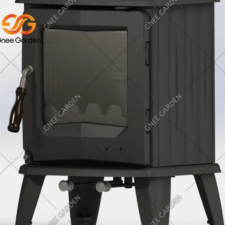  Comfort Systems Heritage Cast lron Matte Black Stove 